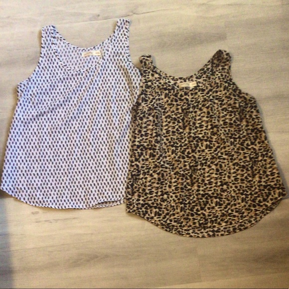 Tops - 2/$12 Sleeveless Casual Dress Shirts.